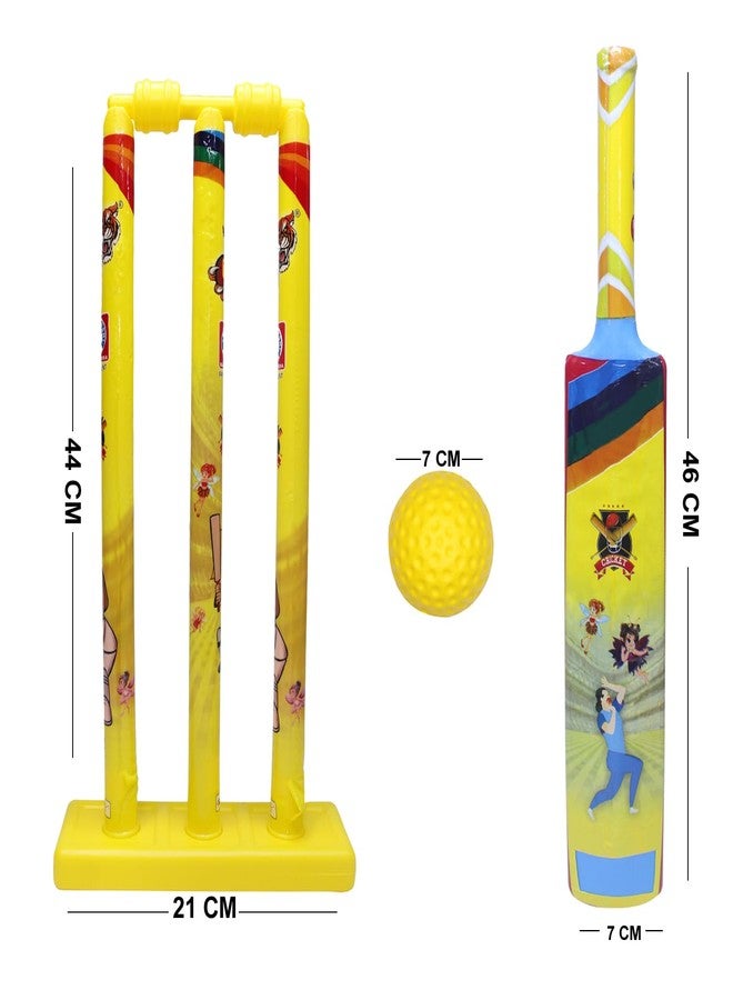 Confidence Kids Playing Cricket Set with Wicket and Ball for Children - Image 2